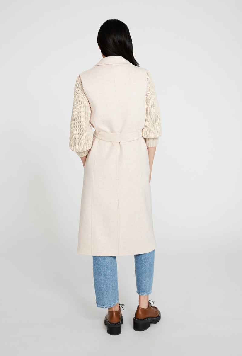 Manteau - Glycine - Vanille