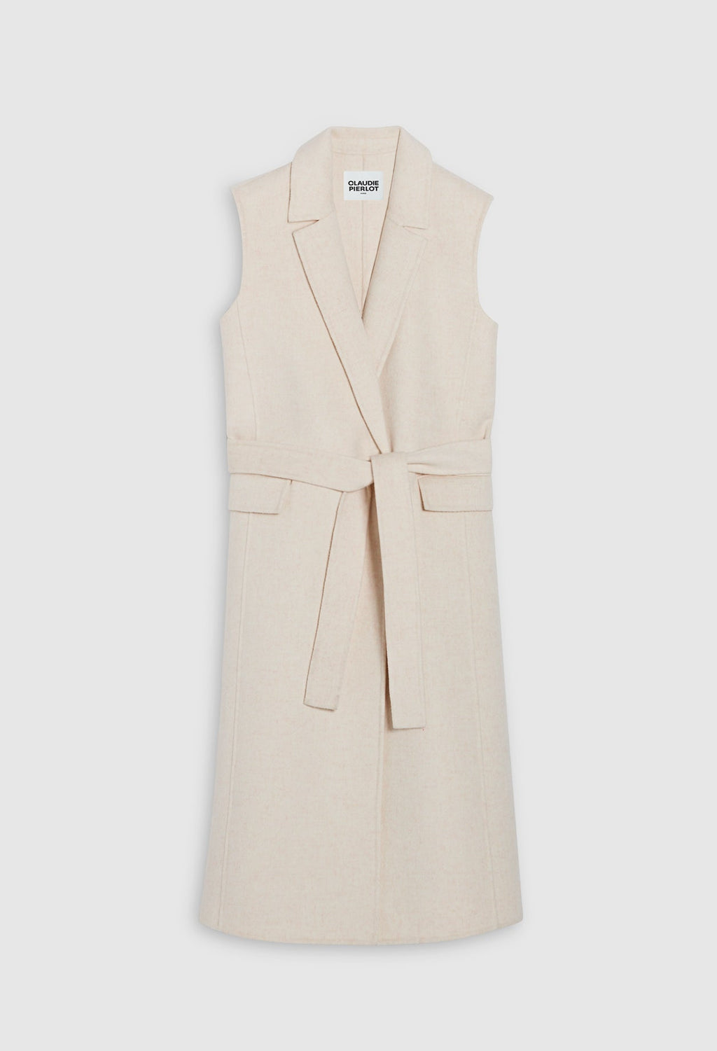 Claudie Pierlot - Manteau - Glycine - Vanille