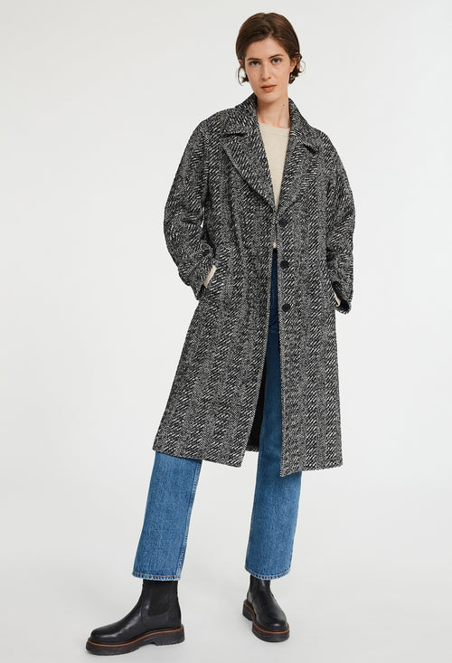 Claudie Pierlot - Manteau Galabis - Gris Chine