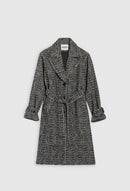 Claudie Pierlot - Abrigo Galabis - Gris China