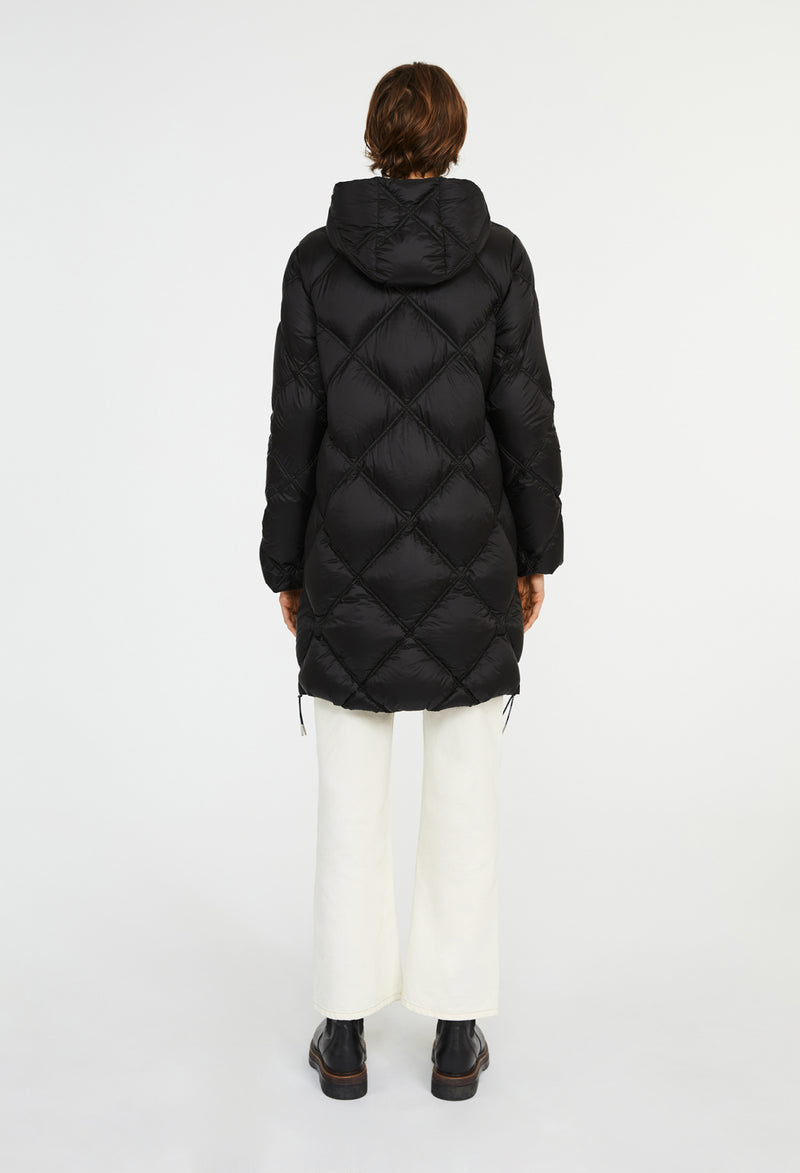 Claudie Pierlot - Chaqueta de pluma Giovani - Negra