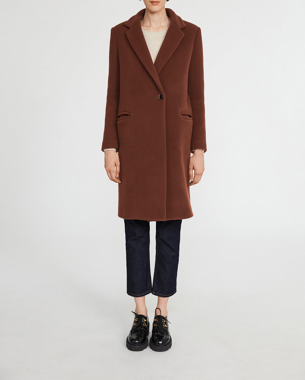 Claudie Pierlot - Coat - Good - Squirrel