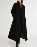 Claudie Pierlot - Wool Trench Coat - Black