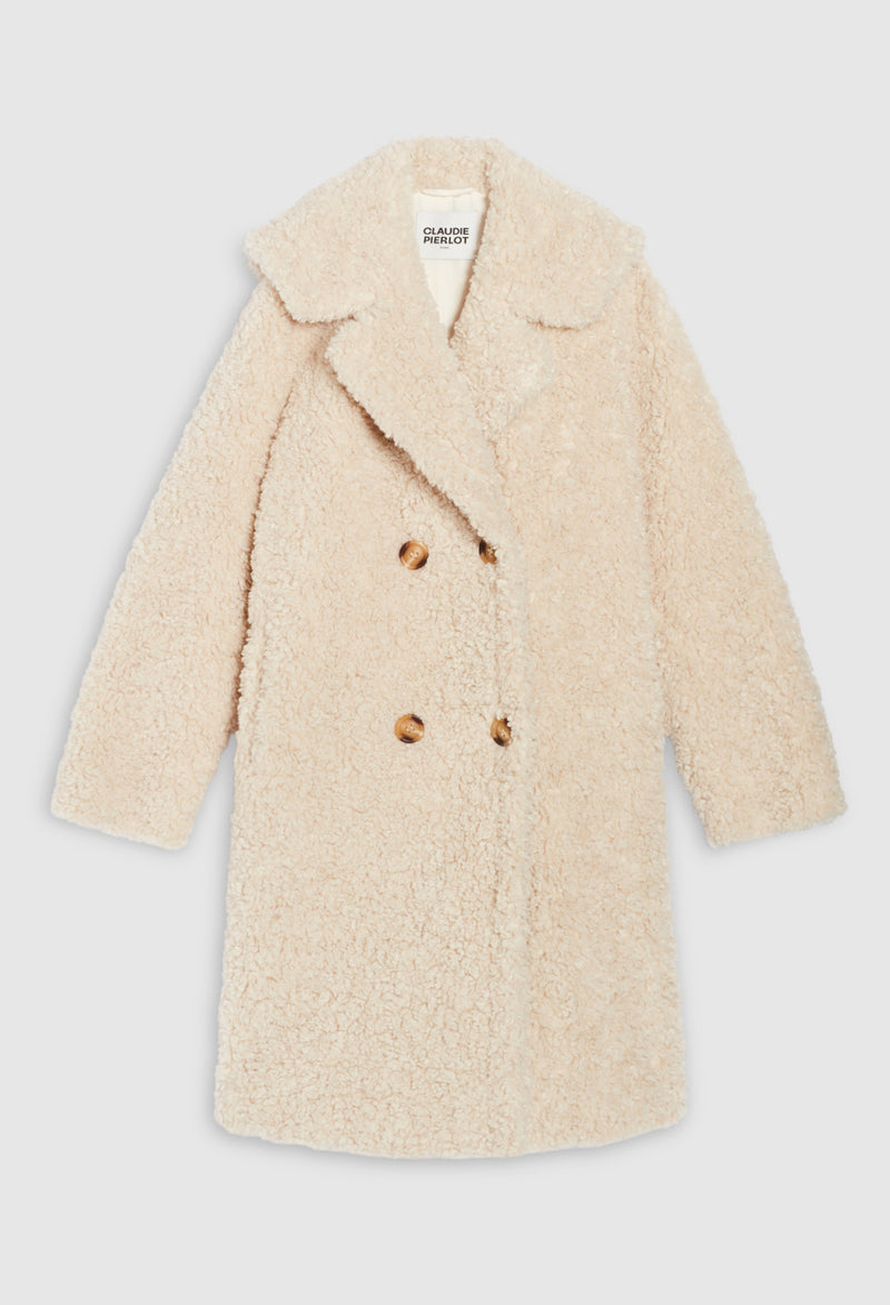 Claudie Pierlot - Outerwear Fabiola - Ecru