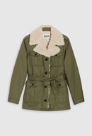 Claudie Pierlot - Garance Parka - Khaki