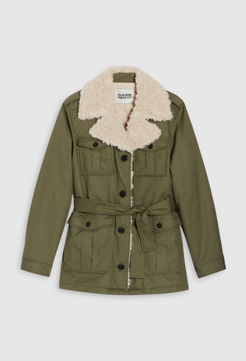 Claudie Pierlot - Parka Garance - Caqui