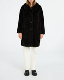 Claudie Pierlot - Faux fur Frida - Black