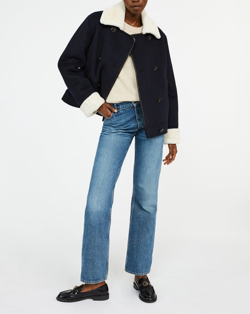 Claudie Pierlot - Outerwear Farabis - Marine