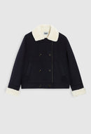 Claudie Pierlot - Outerwear Farabis - Marine