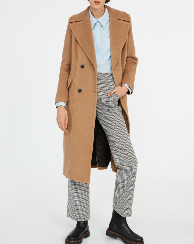 Claudie Pierlot - Ganesha coat - Camel