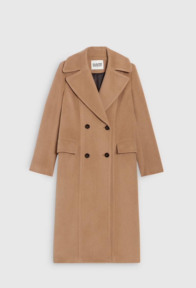 Claudie Pierlot - Ganesha coat - Camel