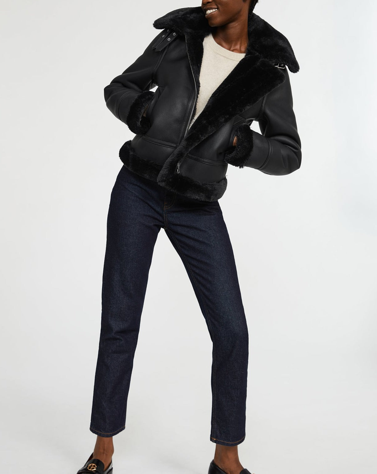 Claudie Pierlot - Filou Outerwear - Black
