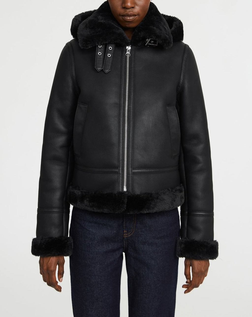 Claudie Pierlot - Filou Outerwear - Black