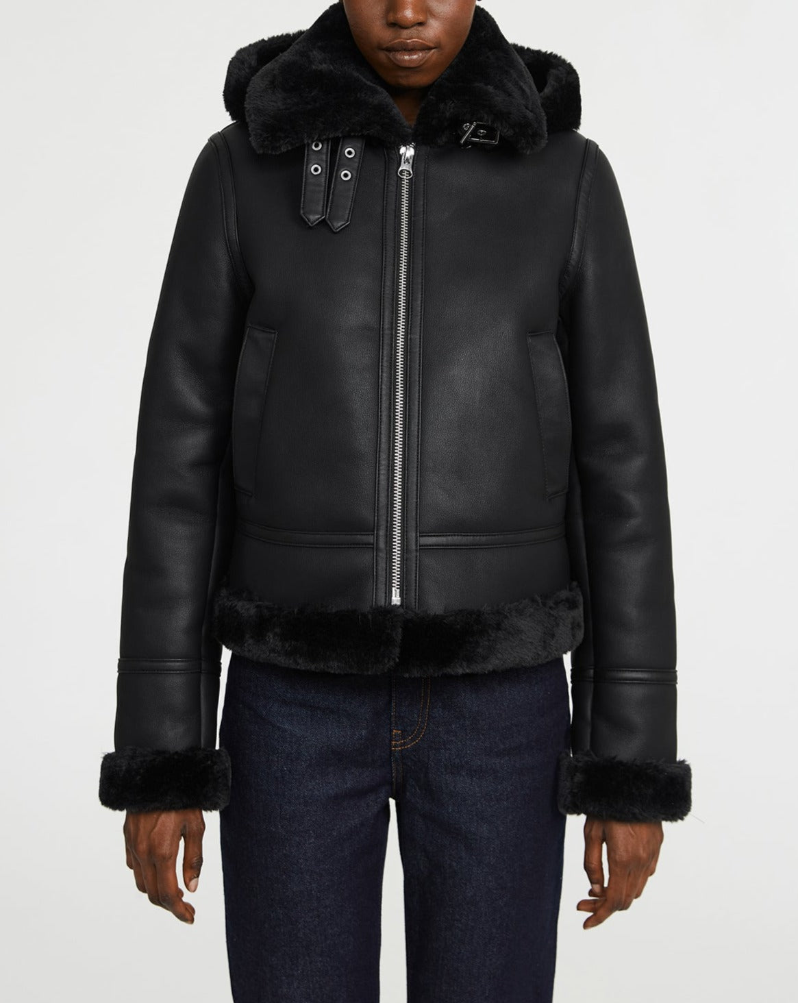 Claudie Pierlot - Filou Outerwear - Black