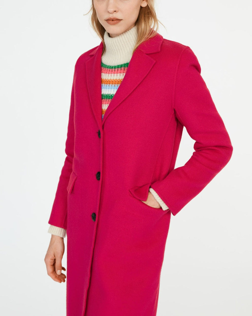 Coat - Ginette - Orchidee