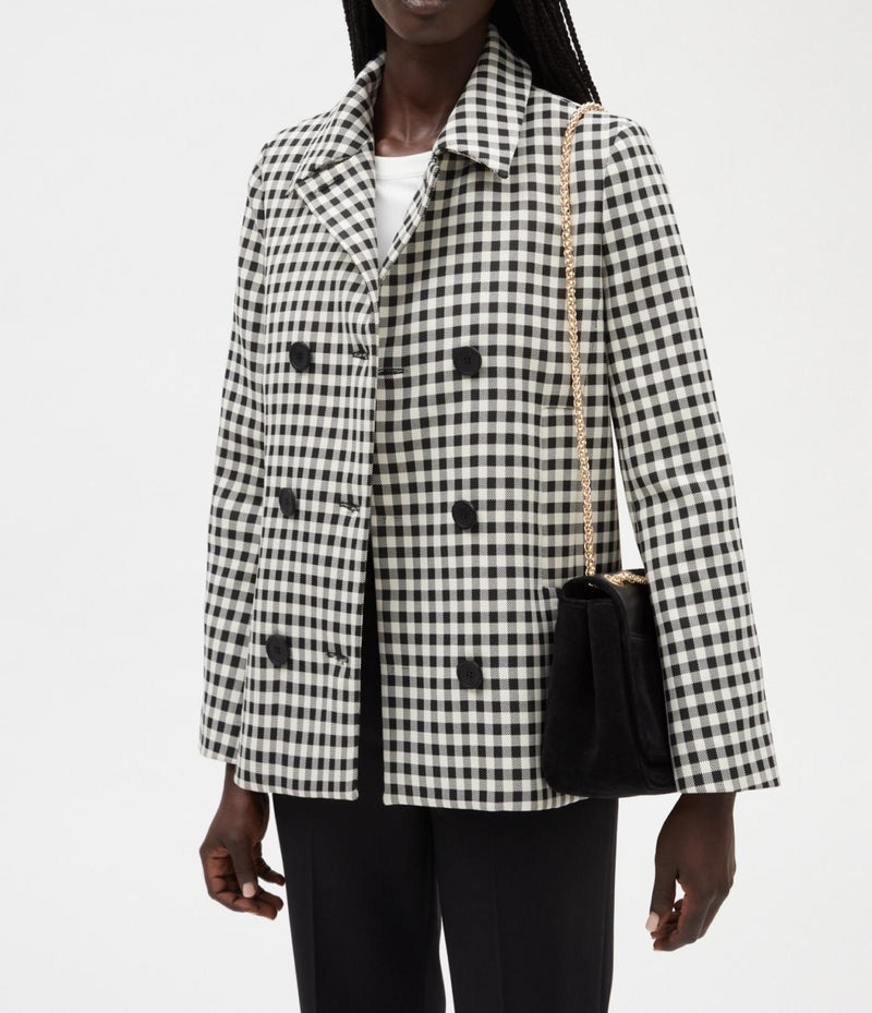 Claudie Pierlot - Gloss Coat - Two-tone