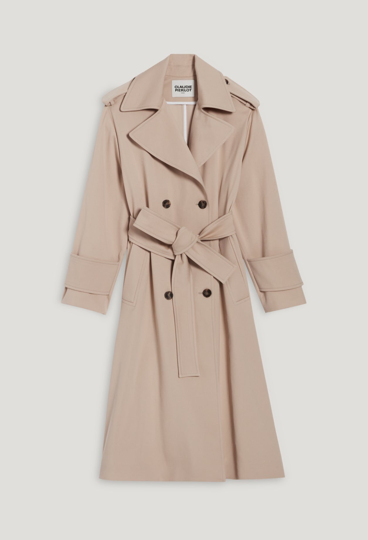 Claudie Pierlot - Trench Coat - Gwendal - Beige