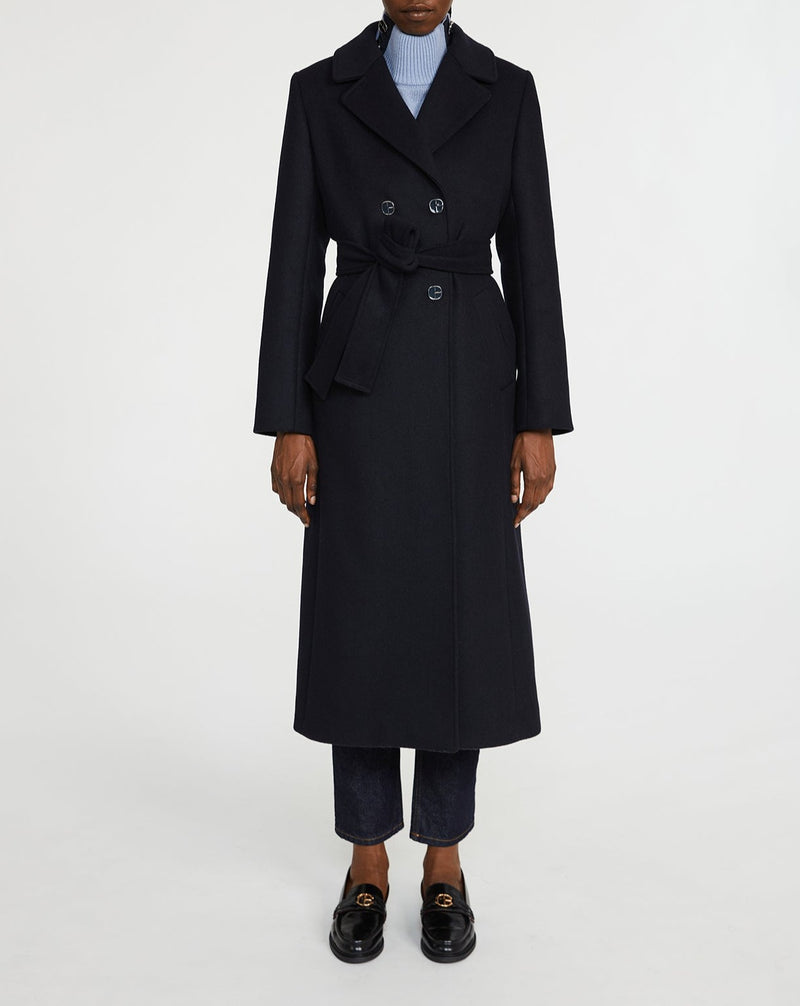 Claudie Pierlot - Manteau Goodys - Marine