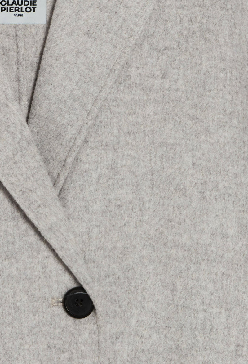 Claudie Pierlot - Manteau - Galan Ter - Gris
