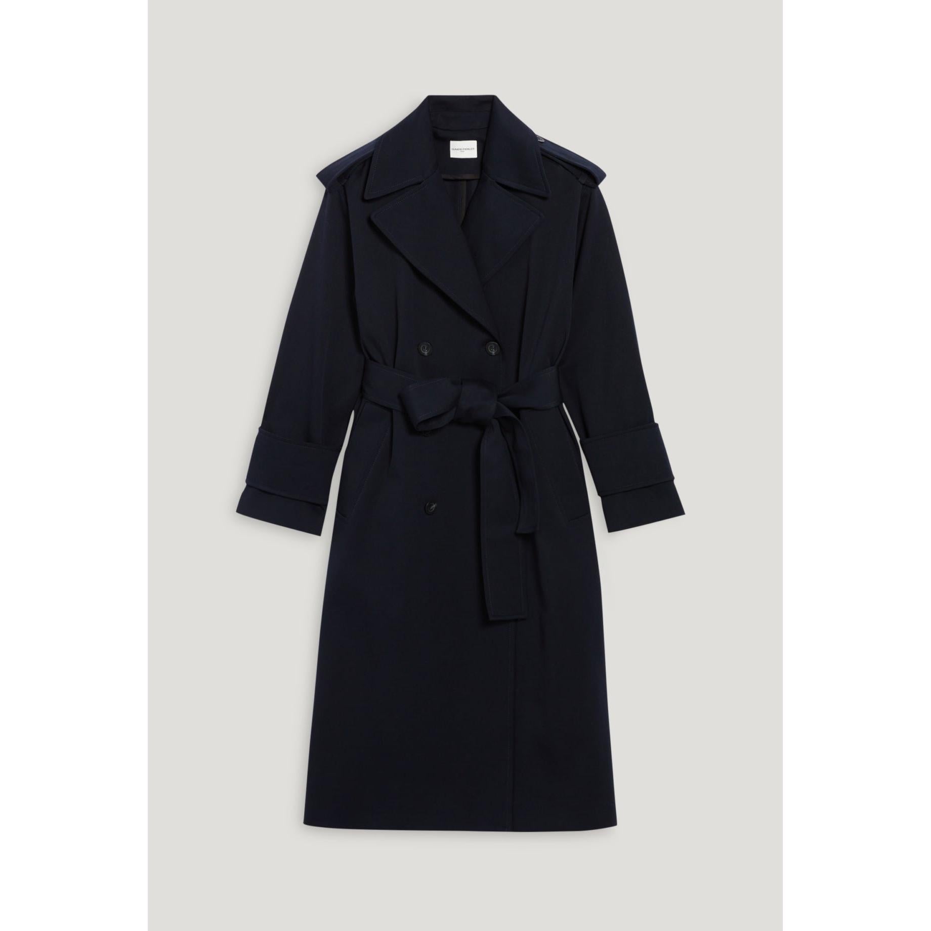 Claudie Pierlot - Trench Long Marine