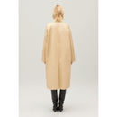 Claudie Pierlot - Manteau Réversible Mi-Long Beige