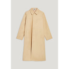 Beige Mid-Length Reversible Coat