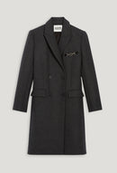 Manteau - Gisele Bis - Gris Anthracite