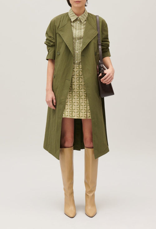 Trench - Geraldine Nylon - Kaki
