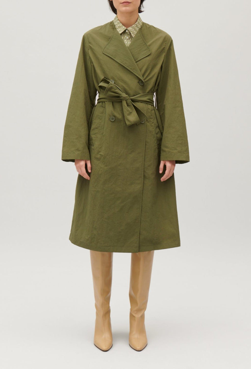Trench - Geraldine Nylon - Khaki