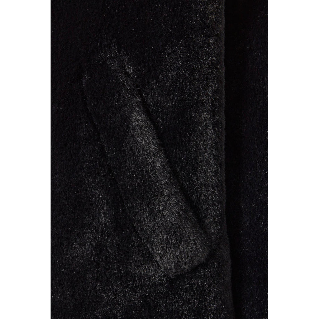 Claudie Pierlot - Veste Fausse Fourrure À Capuche