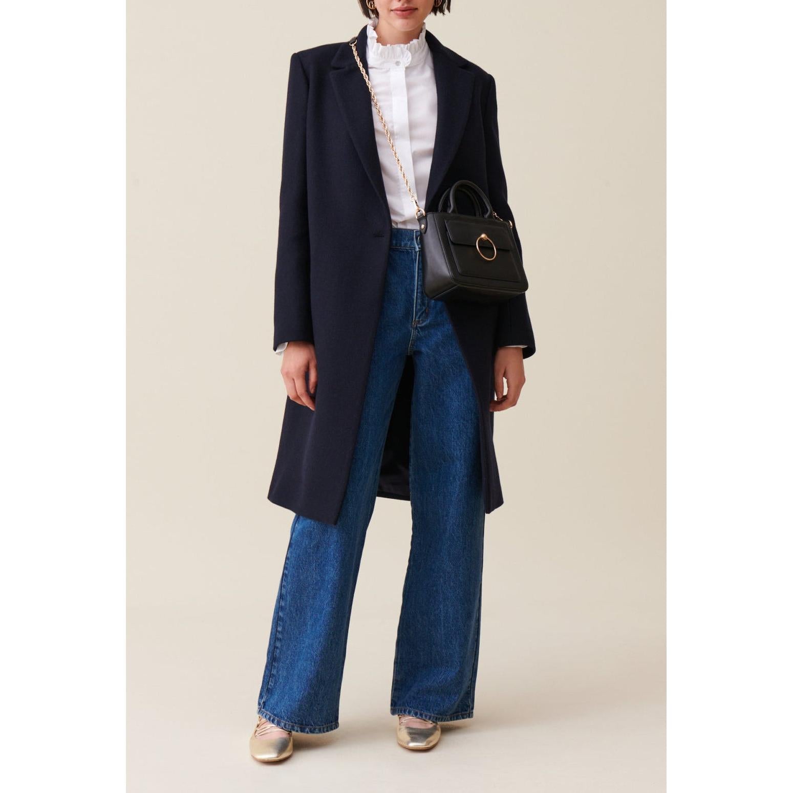 Mid-Length Tailored Coat