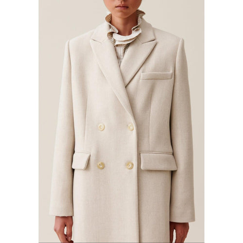 Manteau Classique Droit Mi-Long