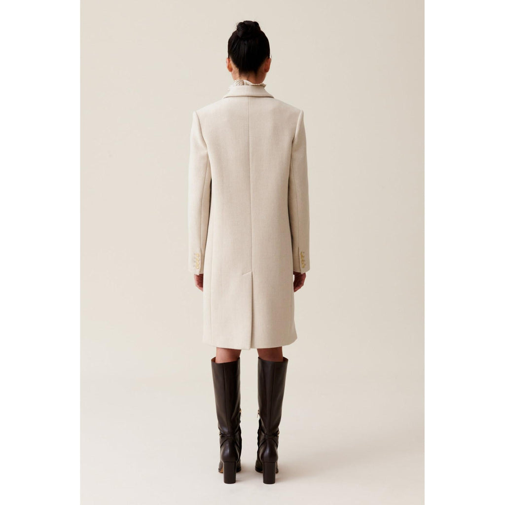 Classic Straight Mid-Length Coat