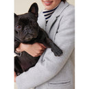 Claudie Pierlot - Manteau Mi-Long Tailleur Gris Clair