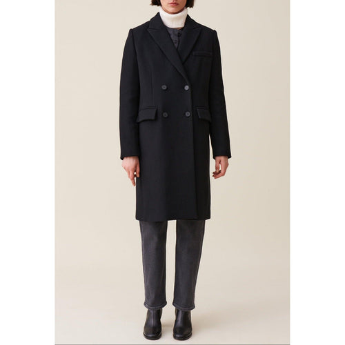 Manteau Droit Mi-Long