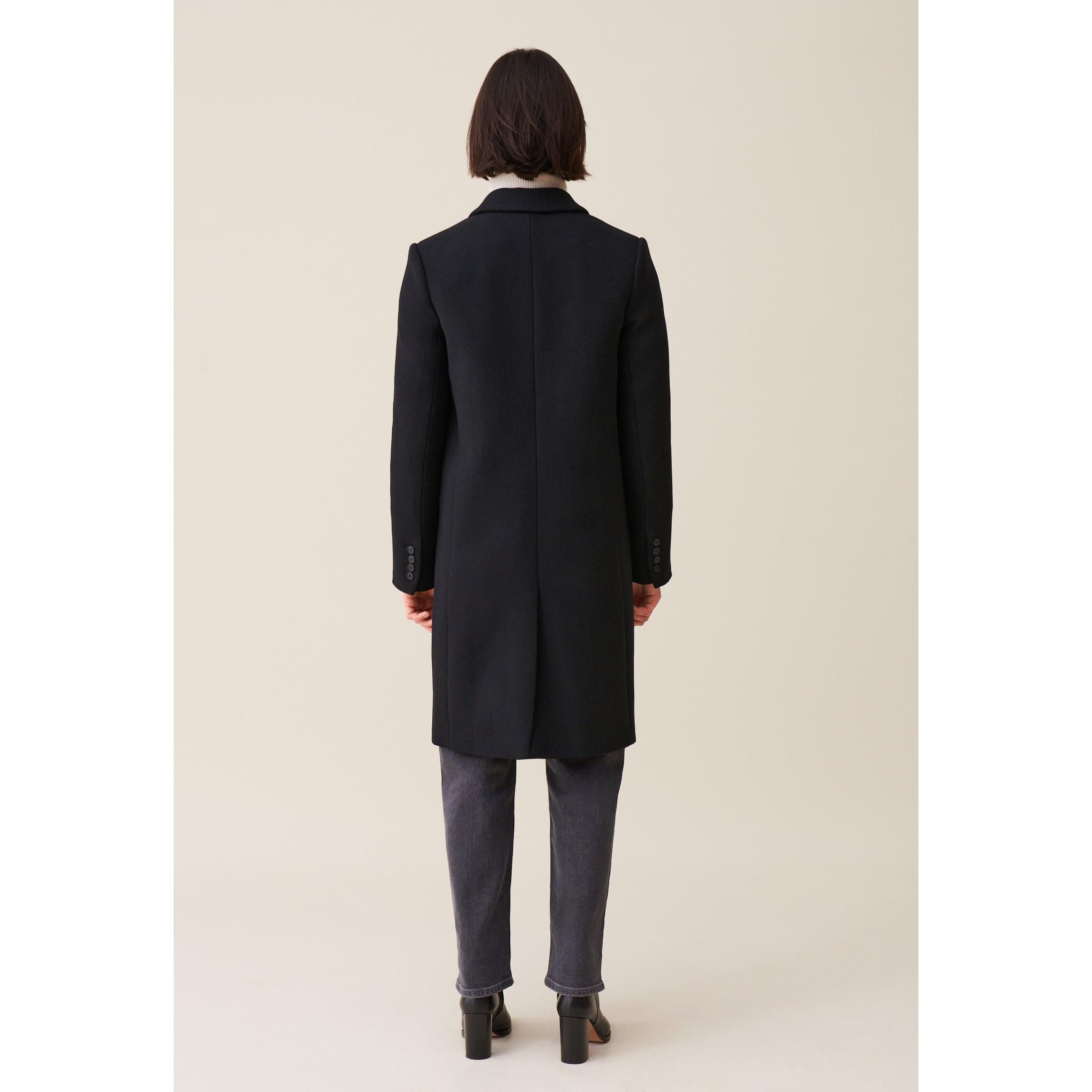 Mid-Length Straight Coat