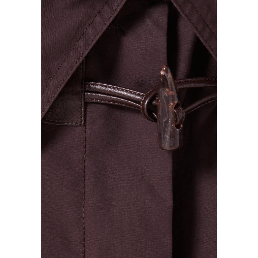 Plum Removable Hooded Cape