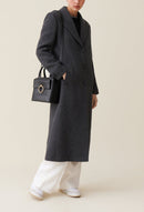 Claudie Pierlot - Manteau - Giny - Gris Anthracite