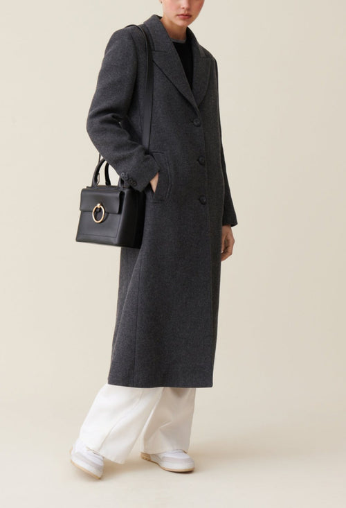Claudie Pierlot - Manteau - Giny - Gris Anthracite