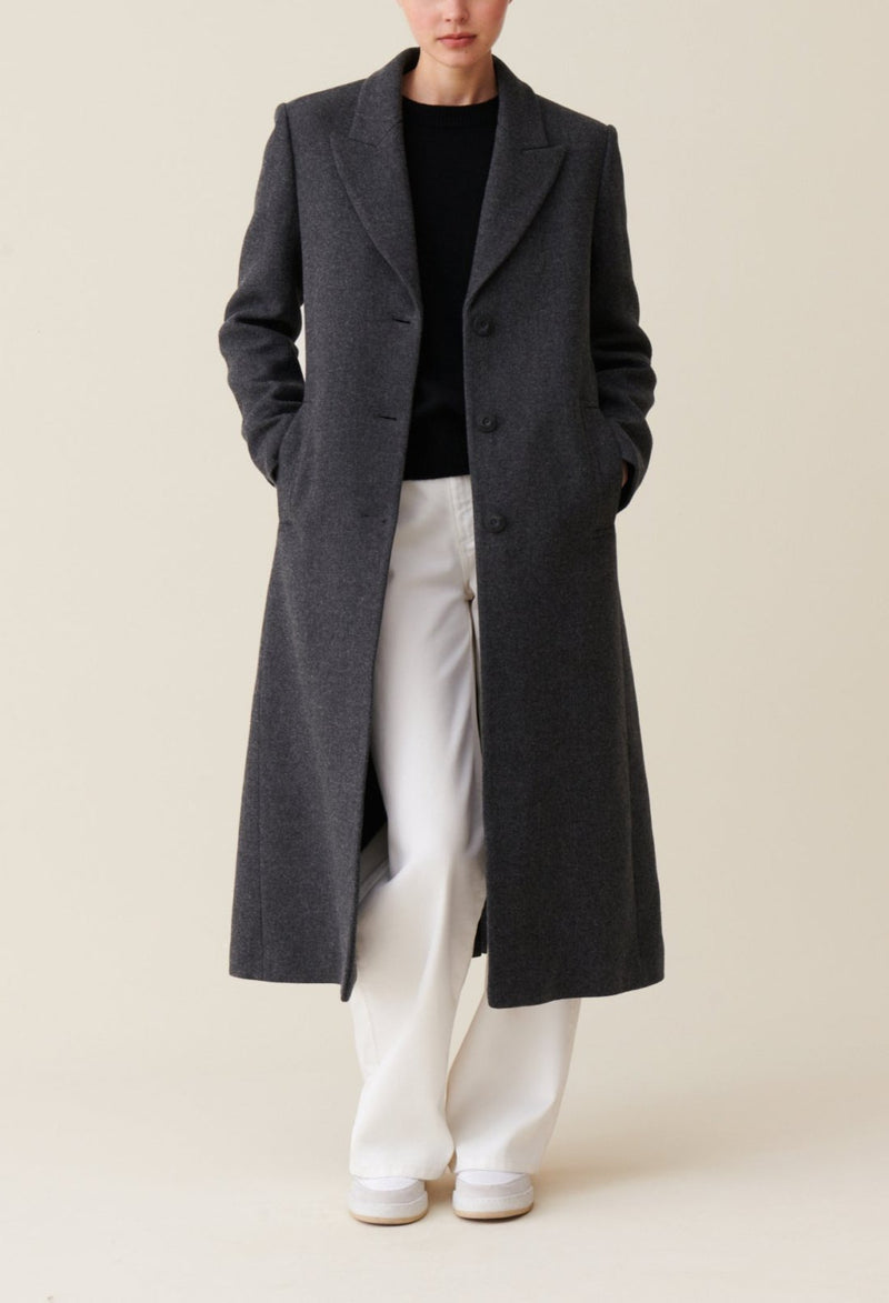 Claudie Pierlot - Manteau - Giny - Gris Anthracite