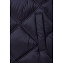 Chaqueta larga acolchada con capucha