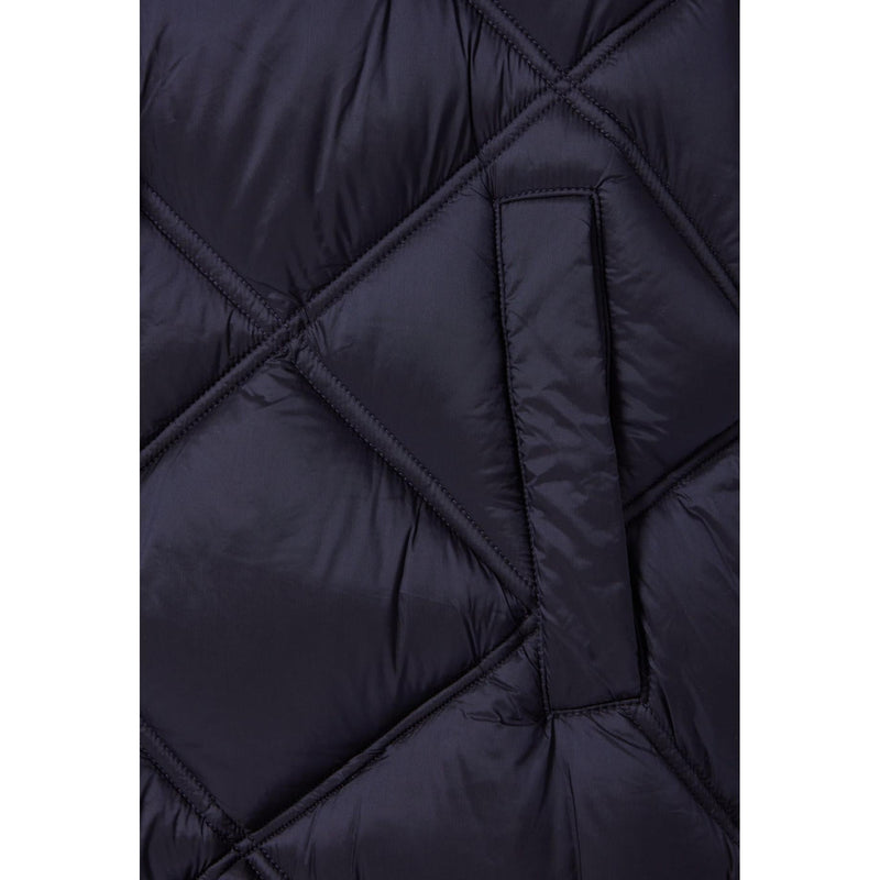 Chaqueta larga acolchada con capucha