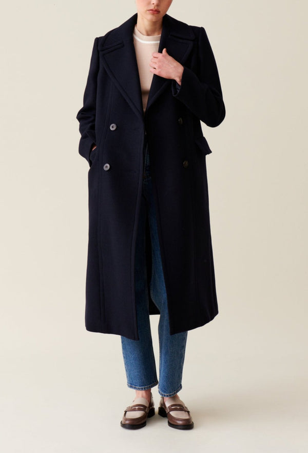 Claudie Pierlot - Coat - Ganesha - Navy