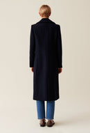 Claudie Pierlot - Abrigo - Ganesha - Azul marino