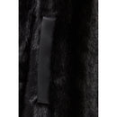 Manteau Fausse Fourrure Noir