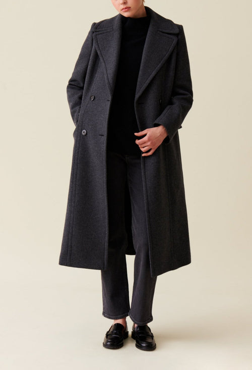 Claudie Pierlot - Manteau - Ganesha Bis - Gris Anthracite