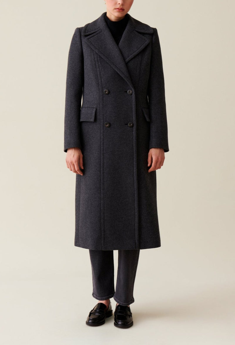 Claudie Pierlot - Manteau - Ganesha Bis - Gris Anthracite
