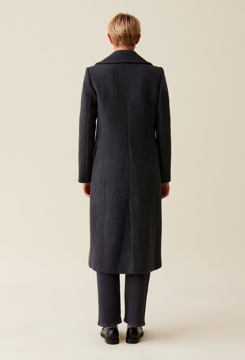 Claudie Pierlot - Manteau - Ganesha Bis - Gris Anthracite