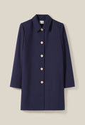 Claudie Pierlot - Coat - Gardeni - Navy