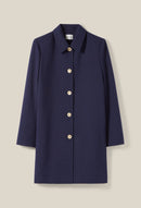 Claudie Pierlot - Abrigo - Gardeni - Azul marino